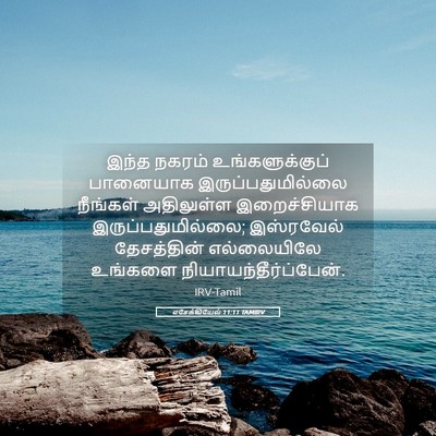 Picture 05 - எசேக்கியேல் 11:11 TAMIRV - இந்த நகரம் - Bible Verse Picture