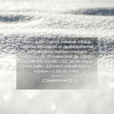 Picture 05 - எசேக்கியேல் 11:24 TAMIRV - பின்பு ஆவியானவர் - Bible Verse Picture