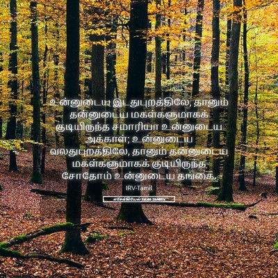 Picture 05 - எசேக்கியேல் 16:46 TAMIRV - உன்னுடைய - Bible Verse Picture
