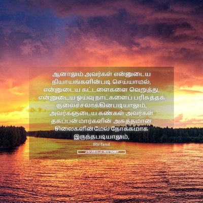 Picture 05 - எசேக்கியேல் 20:23 TAMIRV - ஆனாலும் அவர்கள் - Bible Verse Picture