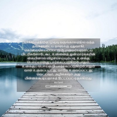 Picture 05 - எசேக்கியேல் 21:29 TAMIRV - அக்கிரமத்திற்கு - Bible Verse Picture