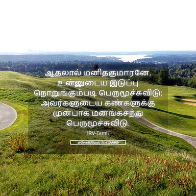 Picture 05 - எசேக்கியேல் 21:6 TAMIRV - ஆதலால் - Bible Verse Picture