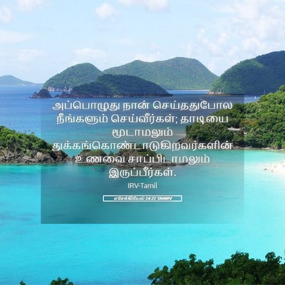 Picture 05 - எசேக்கியேல் 24:22 TAMIRV - அப்பொழுது நான் - Bible Verse Picture