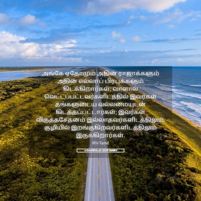 Picture 05 - எசேக்கியேல் 32:29 TAMIRV - அங்கே ஏதோமும் - Bible Verse Picture