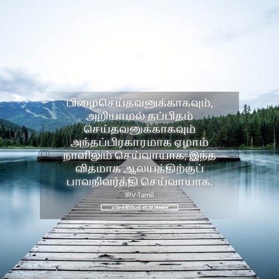 Picture 05 - எசேக்கியேல் 45:20 TAMIRV -  - Bible Verse Picture