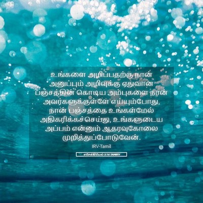 Picture 05 - எசேக்கியேல் 5:16 TAMIRV - உங்களை - Bible Verse Picture