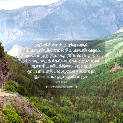Picture 05 - எசேக்கியேல் 7:26 TAMIRV - அழிவின்மேல் அழிவு - Bible Verse Picture