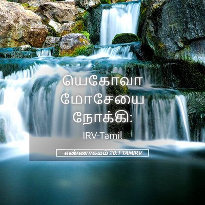 Picture 05 - எண்ணாகமம் 28:1 TAMIRV - யெகோவா மோசேயை - Bible Verse Picture