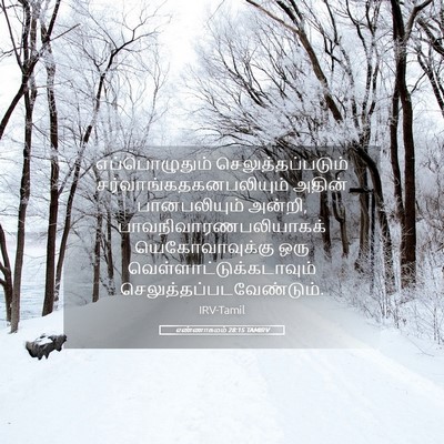 Picture 05 - எண்ணாகமம் 28:15 TAMIRV - எப்பொழுதும் - Bible Verse Picture