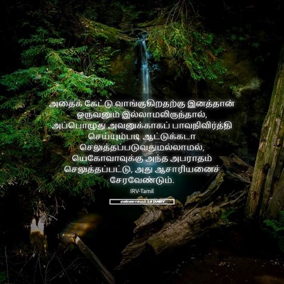 Picture 05 - எண்ணாகமம் 5:8 TAMIRV - அதைக் கேட்டு - Bible Verse Picture