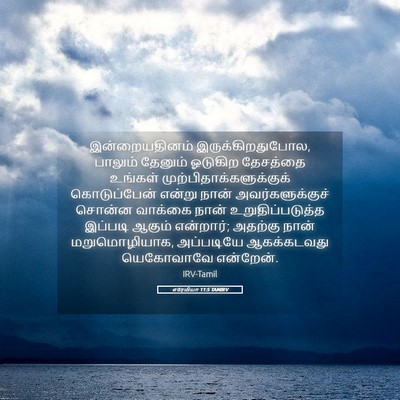 Picture 05 - எரேமியா 11:5 TAMIRV - இன்றையதினம் - Bible Verse Picture