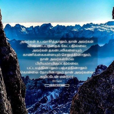 Picture 05 - எரேமியா 14:12 TAMIRV - அவர்கள் - Bible Verse Picture