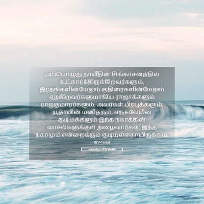 Picture 05 - எரேமியா 17:25 TAMIRV - அப்பொழுது - Bible Verse Picture