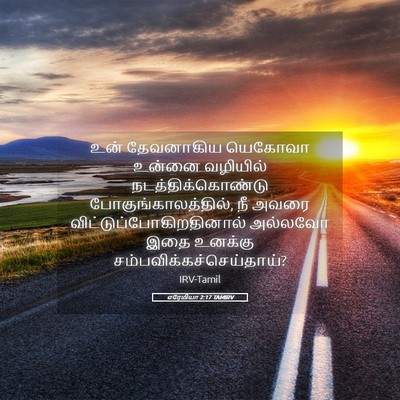 Picture 05 - எரேமியா 2:17 TAMIRV - உன் தேவனாகிய - Bible Verse Picture