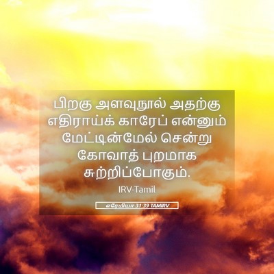 Picture 05 - எரேமியா 31:39 TAMIRV - பிறகு அளவுநூல் - Bible Verse Picture