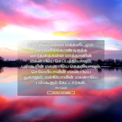 Picture 05 - எரேமியா 38:3 TAMIRV - எரேமியா எல்லா - Bible Verse Picture