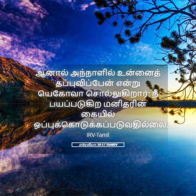 Picture 05 - எரேமியா 39:17 TAMIRV - ஆனால் அந்நாளில் - Bible Verse Picture