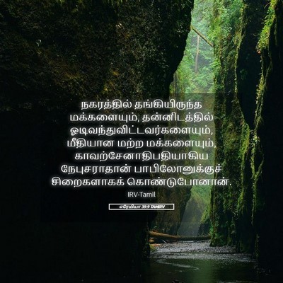 Picture 05 - எரேமியா 39:9 TAMIRV - நகரத்தில் - Bible Verse Picture