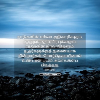 Picture 05 - எஸ்தர் 9:3 TAMIRV - நாடுகளின் எல்லா - Bible Verse Picture