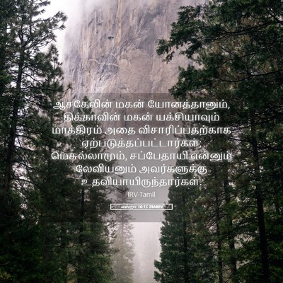 Picture 05 - எஸ்றா 10:15 TAMIRV - ஆசகேலின் மகன் - Bible Verse Picture