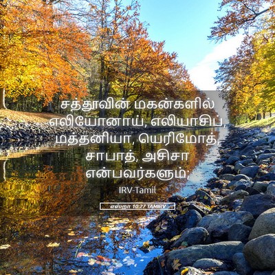 Picture 05 - எஸ்றா 10:27 TAMIRV - சத்தூவின் - Bible Verse Picture