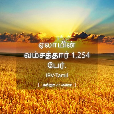 Picture 05 - எஸ்றா 2:7 TAMIRV - ஏலாமின் - Bible Verse Picture