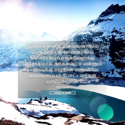 Picture 05 - எஸ்றா 4:8 TAMIRV - ஆலோசனைத் - Bible Verse Picture