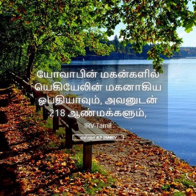 Picture 05 - எஸ்றா 8:9 TAMIRV - யோவாபின் - Bible Verse Picture