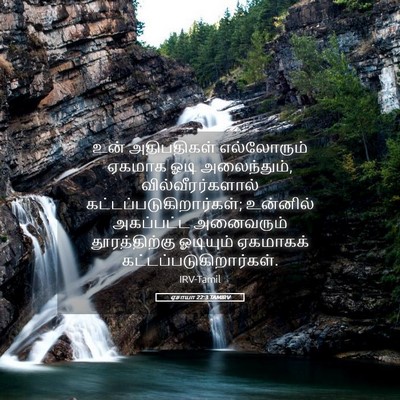 Picture 05 - ஏசாயா 22:3 TAMIRV - உன் அதிபதிகள் - Bible Verse Picture