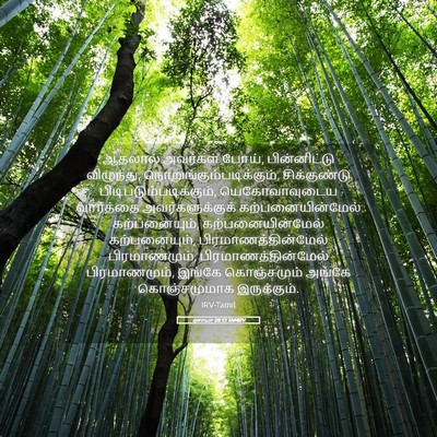 Picture 05 - ஏசாயா 28:13 TAMIRV - ஆதலால் அவர்கள் - Bible Verse Picture