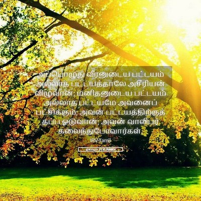 Picture 05 - ஏசாயா 31:8 TAMIRV - அப்பொழுது - Bible Verse Picture