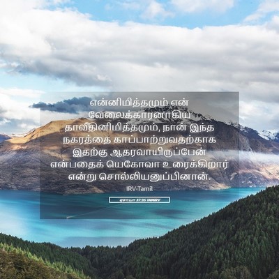 Picture 05 - ஏசாயா 37:35 TAMIRV - என்னிமித்தமும் - Bible Verse Picture