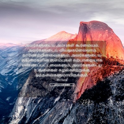 Picture 05 - ஏசாயா 5:28 TAMIRV - அவர்களுடைய - Bible Verse Picture