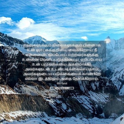 Picture 05 - ஏசாயா 57:8 TAMIRV - கதவுகளுக்கும் - Bible Verse Picture
