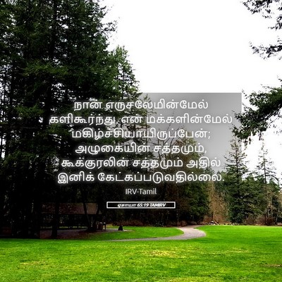 Picture 05 - ஏசாயா 65:19 TAMIRV - நான் - Bible Verse Picture