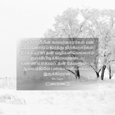 Picture 05 - ஓசியா 9:8 TAMIRV - எப்பிராயீமின் - Bible Verse Picture