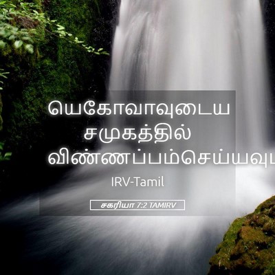 Picture 05 - சகரியா 7:2 TAMIRV - யெகோவாவுடைய - Bible Verse Picture