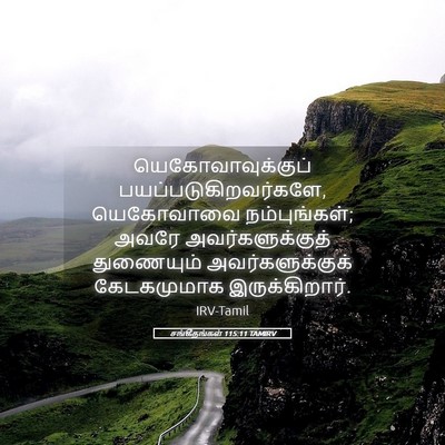 Picture 05 - சங்கீதங்கள் 115:11 TAMIRV - யெகோவாவுக்குப் - Bible Verse Picture