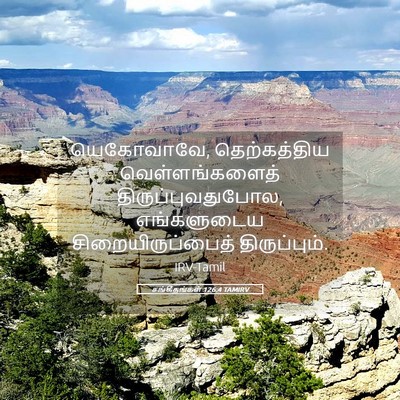 Picture 05 - சங்கீதங்கள் 126:4 TAMIRV - யெகோவாவே, - Bible Verse Picture