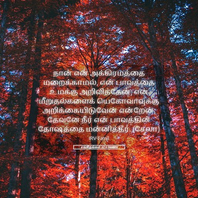 Picture 05 - சங்கீதங்கள் 32:5 TAMIRV - நான் என் - Bible Verse Picture