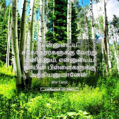 Picture 05 - சங்கீதங்கள் 69:8 TAMIRV - என்னுடைய - Bible Verse Picture