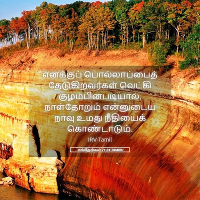 Picture 05 - சங்கீதங்கள் 71:24 TAMIRV - எனக்குப் - Bible Verse Picture