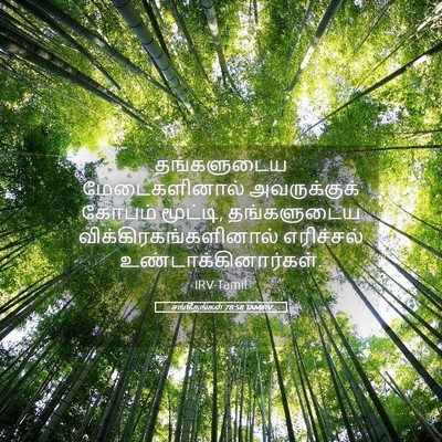 Picture 05 - சங்கீதங்கள் 78:58 TAMIRV - தங்களுடைய - Bible Verse Picture