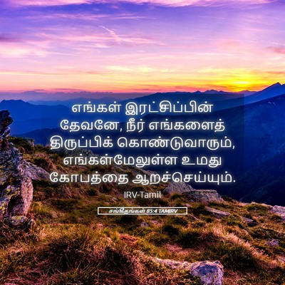 Picture 05 - சங்கீதங்கள் 85:4 TAMIRV - எங்கள் - Bible Verse Picture