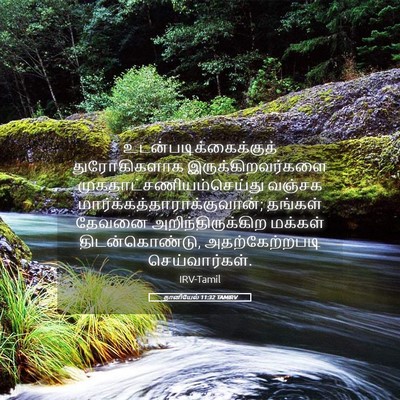 Picture 05 - தானியேல் 11:32 TAMIRV -  - Bible Verse Picture