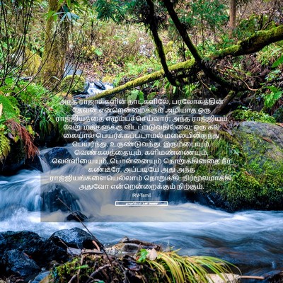 Picture 05 - தானியேல் 2:44 TAMIRV - அந்த ராஜாக்களின் - Bible Verse Picture