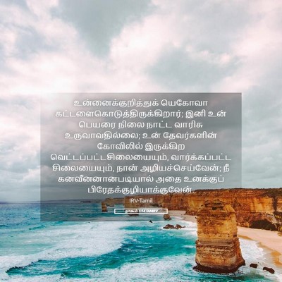 Picture 05 - நாகூம் 1:14 TAMIRV -  - Bible Verse Picture