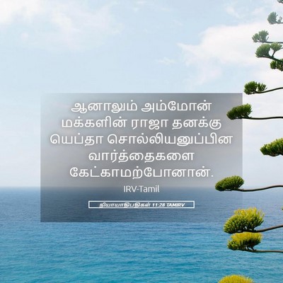 Picture 05 - நியாயாதிபதிகள் 11:28 TAMIRV - ஆனாலும் அம்மோன் - Bible Verse Picture