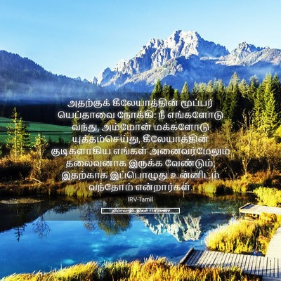 Picture 05 - நியாயாதிபதிகள் 11:8 TAMIRV - அதற்குக் - Bible Verse Picture