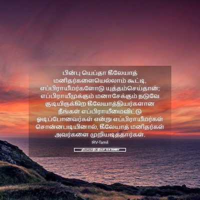 Picture 05 - நியாயாதிபதிகள் 12:4 TAMIRV - பின்பு யெப்தா - Bible Verse Picture